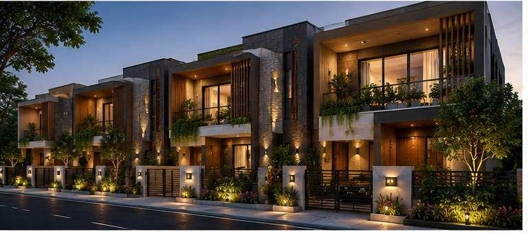 Row House View 3