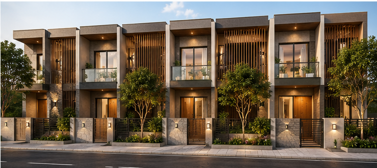 Row House View 6